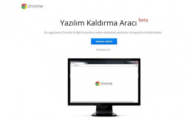 Chrome “Zararlı” Yazılım Kaldırma Aracı (Beta)